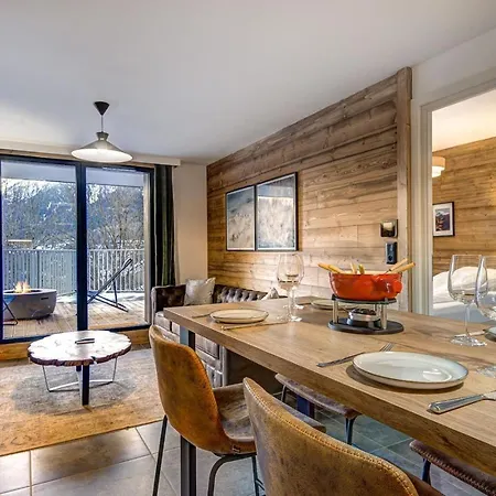 Brume - 2ch 2sdb Vues Remontees 400m Garage Appartement Les Houches